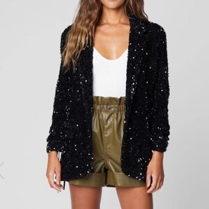 BLANKNYC sequin blazer size XS